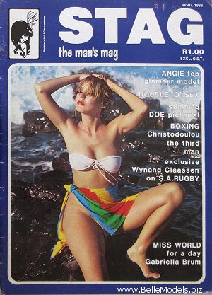 Mens vintage Adult magazines, Stag, back issues, edition: April 1982-04