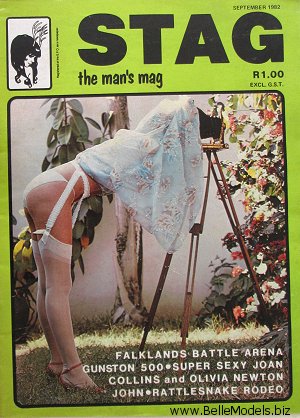 Mens vintage Adult magazines, Stag, back issues, edition: September 1982-09