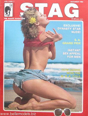 Mens vintage Adult magazines, Stag, back issues, edition: December 1983-12