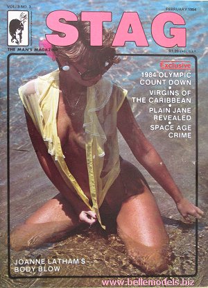 Mens vintage Adult magazines, Stag, back issues, edition: February 1984-02