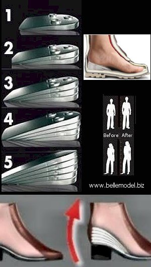 Shoe insoles - Btall elevate for short men. South Africa, Pretoria, Villieria
