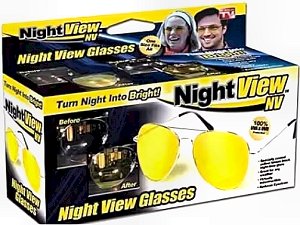 Glasses for night view - Minimizes eye fatigue during long-distance night driving. Buy from South Africa, Pretoria, Villieria