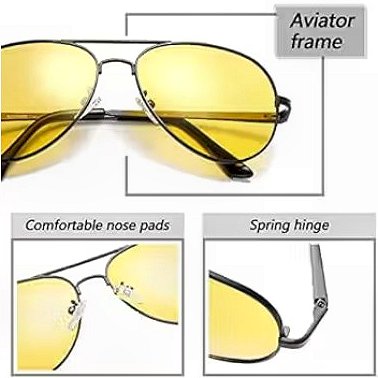 Glasses for night view - Minimizes eye fatigue during long-distance night driving. Buy from South Africa, Pretoria, Villieria