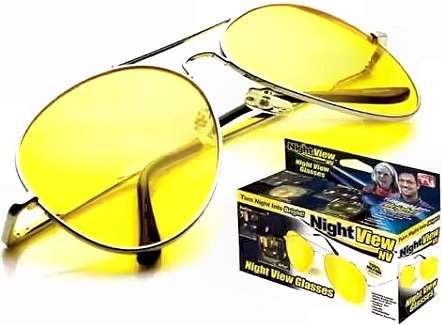 Glasses for night view - Minimizes eye fatigue during long-distance night driving. Buy from South Africa, Pretoria, Villieria