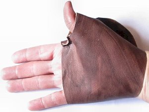 Palm protecting gloves. South Africa, Pretoria, Villiera Palm protecting gloves. South Africa, Pretoria, Villiera