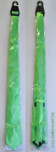 Ties - green - monochrome - bright. Wrapped in plastic. South Africa, Pretoria, Villieria