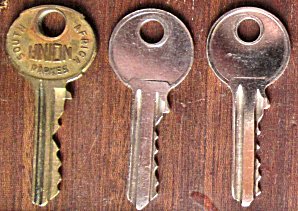 Loose keys. Buy from South Africa, Pretoria, Villieria