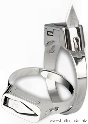 Self defense rings with pointed blades. South Africa, Pretoria, Villiera