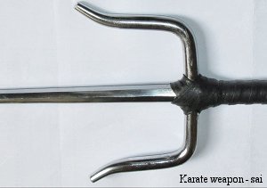 Sai - Karate, Kung Fu weapon. Buy from South Africa, Pretoria, Villieria