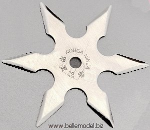 Shuriken - Ninja throwing stars - 6 blades. South Africa, Pretoria, Villieria