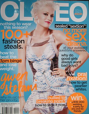 Magazines - Cleo - Glamour magazine - 2010-09 September. Buy from South Africa, Pretoria, Villieria