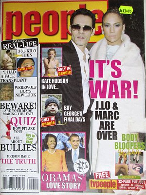 Magazines - People - 2009-01-30. Buy from South Africa, Pretoria, Villieria Magazines - People - 2009-01-30. Buy from South Africa, Pretoria, Villieria