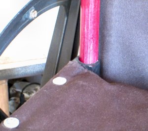 Wheelchair seat rail guides - Connects the seat frame tubes to the back frame tubes. Buy from South Africa, Pretoria, Villieria