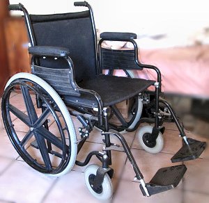 Wheelchairs - manual push - Black (50 cm). South Africa, Pretoria, Villieria Wheelchairs - manual push - Black (50 cm). South Africa, Pretoria, Villieria