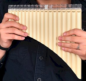 Flutes - panpipes - ABS plastic. South Africa, Pretoria, Gezina Flutes - panpipes - ABS plastic. South Africa, Pretoria, Gezina