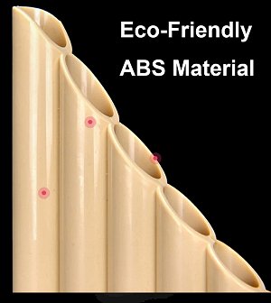 Flutes - panpipes - ABS plastic. South Africa, Pretoria, Gezina Flutes - panpipes - ABS plastic. South Africa, Pretoria, Gezina