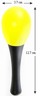 Maracas - Plastic - small. South Africa, Pretoria, Villiera