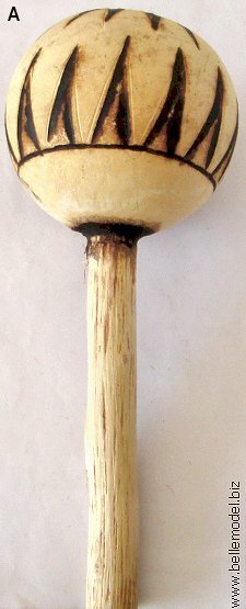 Maracas - wooden. South Africa, Pretoria, Villiera