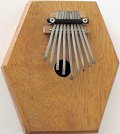 9 levers with resonance box. South Africa, Pretoria, Villieria