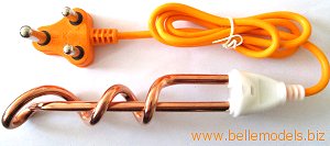 Save electricity - small hot water element for your RDP house. South Africa, Pretoria, Villieria